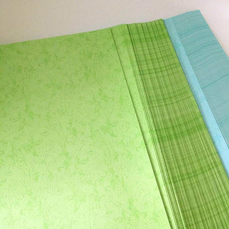 优玛仕a4皮纹纸封面纸云彩纸花纹纸装订封面100张包白色