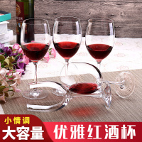 高脚杯红酒杯家用杯子套装玻璃小酒杯香槟杯洋酒杯水晶杯葡萄酒杯_160