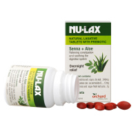 [3瓶装]澳洲Nu-lax 乐康片 乐康膏 润肠排毒 果蔬纤维 40粒 瓶装 膳食营养补充剂
