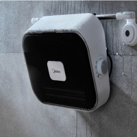 美的（Midea）HFY20Y 取暖器/电暖器/电暖气家用 壁挂/卧式/台式 防水速热暖风机