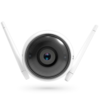 萤石C3W无线网络wifi摄像头监控 家用室外高清监控器 手机监控 户外防水摄像机1080P 含128G内存卡
