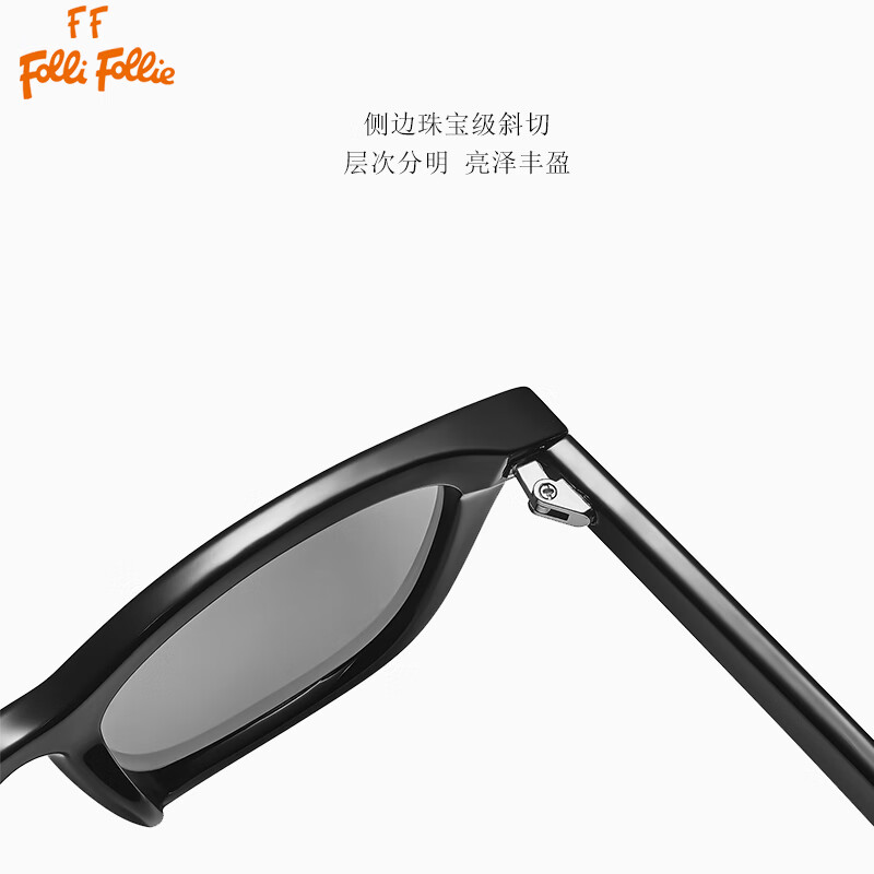 FOLLI FOLLIE 时尚太阳镜黑色(70701C1)高清大图