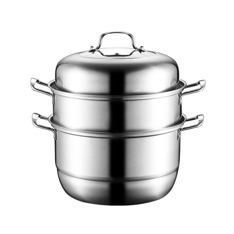 艾逸瑶选 兰斯欧式多用三层蒸锅28CM/CJ-21016-3