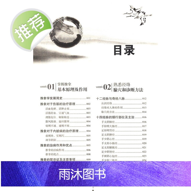 中医推拿书籍 零基础学推拿 按摩穴位书籍图解手法按摩书养生书籍大全穴位按摩书穴位书籍健康养生书籍中医推拿按摩书推拿按摩书高清大图