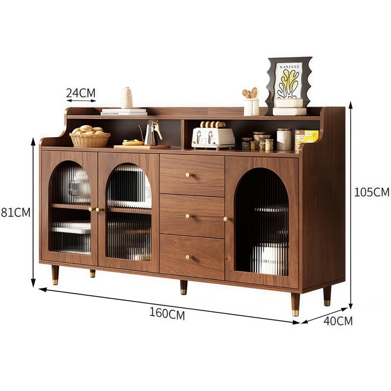 豫龙都餐边柜三抽/个高清大图