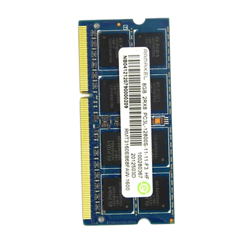 联想 hp 记忆科技(Ramaxel )8G DDR3L 1600笔记本内存PC3L-12800S