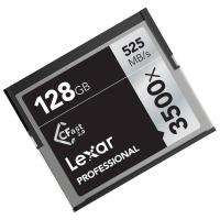 雷克沙(Lexar)128GB CFast 2.0卡3500X读525MB/s写445MB/s单反相机内存卡摄像机存储卡