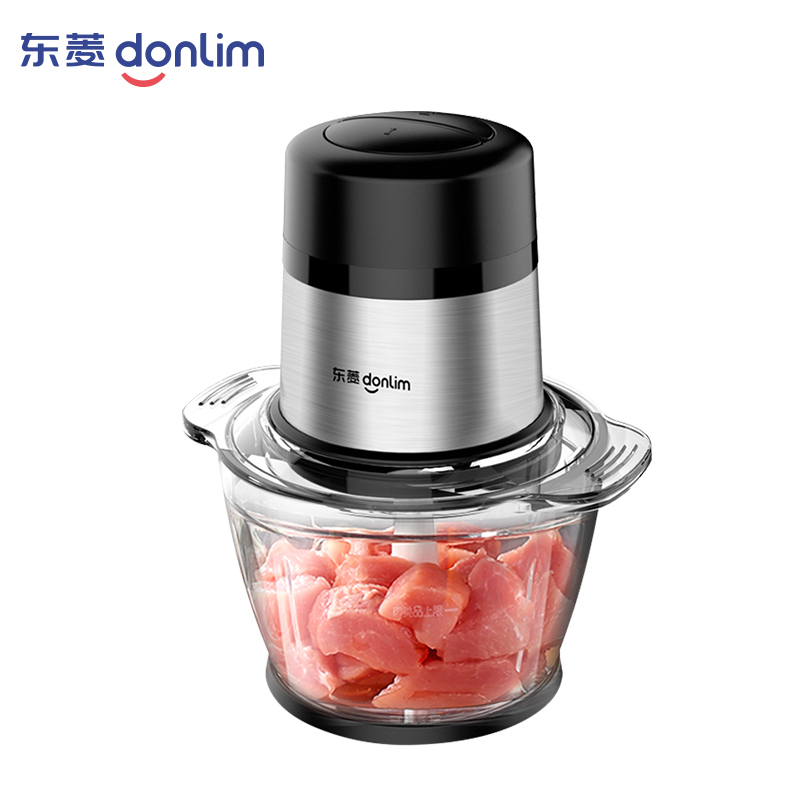 东菱(Donlim)绞肉机家用电动2L小型 多功能肉馅辅食料理 碎菜打肉搅拌机DL-JR373A