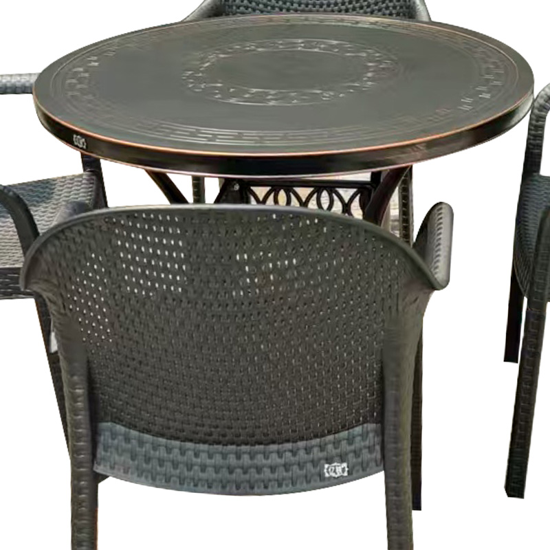 亿铁(YI TIE)餐桌椅一桌四椅YCZT097/套高清大图