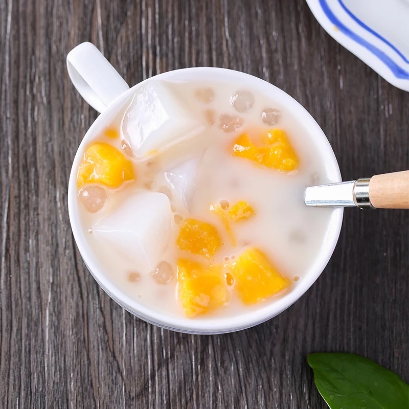 黄桃西米露酸甜可口酸奶黄桃西米露罐头3罐312g甜品参数