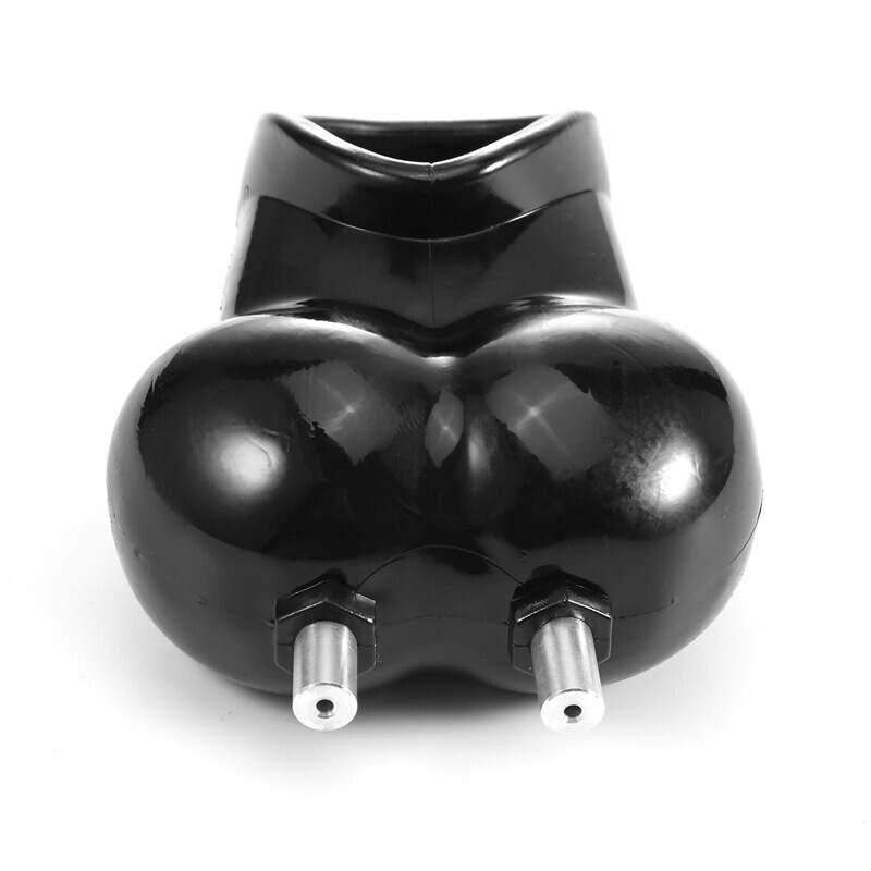 乐乐窝 情趣玩具男用脉冲囊袋茎自玩慰阴茎环按摩器卡环sm另类性用品 黑色带线(不含主机)高清大图