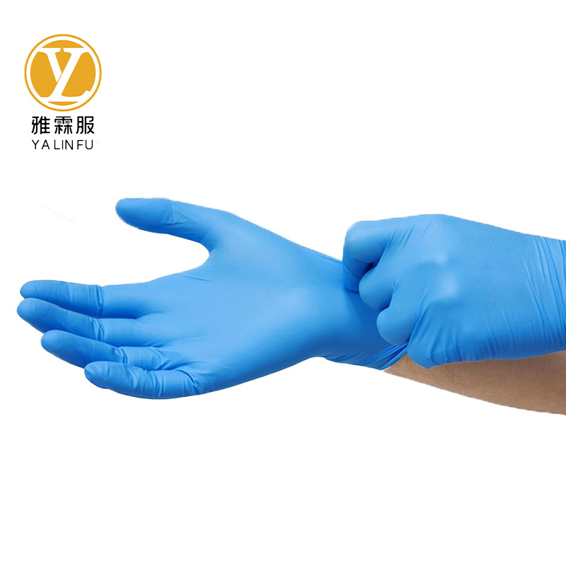 雅霖服 一次性丁腈手套 YLF1231 100只 盒高清大图