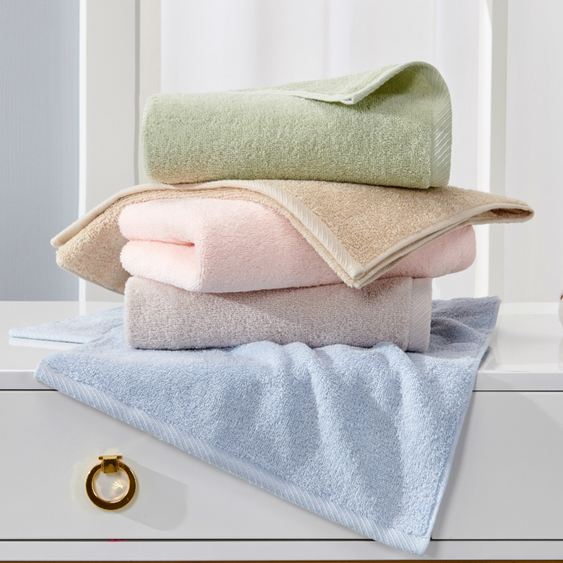 孚日家纺 心悦旅程毛巾单条 装袋(颜色随机)SUN22601-F1 34*70cm高清大图