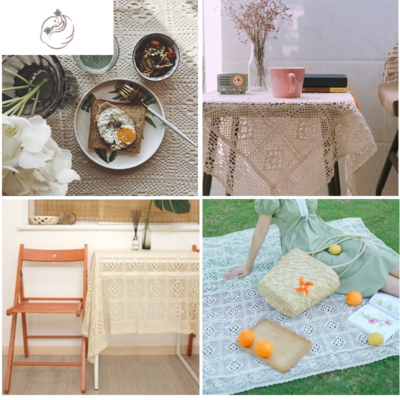 北欧桌布布艺米白耐脏餐桌垫化妆台通用罩布个性怀旧复古电视盖布舒适主义图片 高清实拍大图 苏宁易购