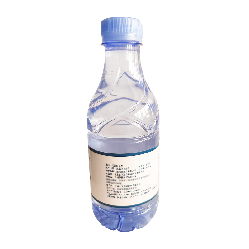 1+T 饮用天然山泉水 350ml*24瓶/箱高清大图
