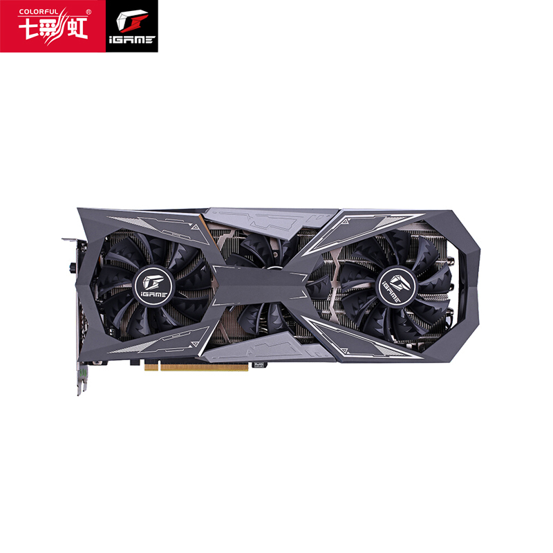 七彩虹iGame GeForce RTX 2060 Vulcan X OC V2 GDDR6 6G电竞游戏显卡
