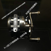 全金属鼓轮JH改装版微物雷强轮远投海钓锚鱼打黑轮翘嘴鲈鱼鱼线轮