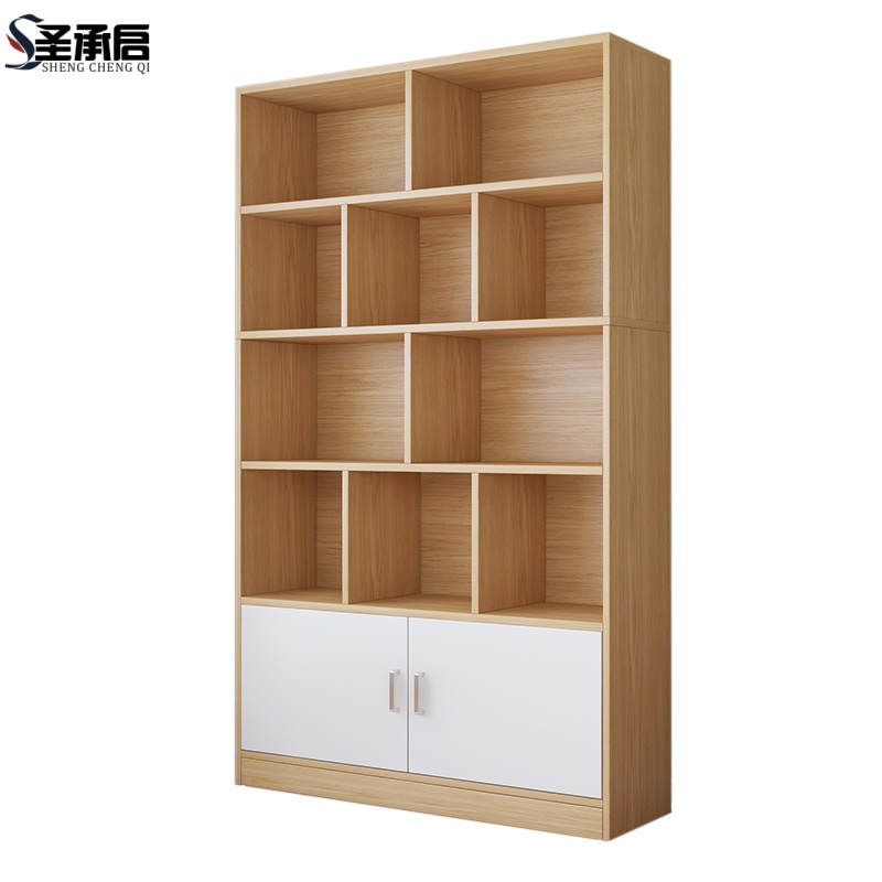 圣承启 落地书柜 80cm台高清大图