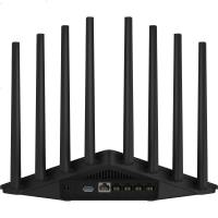 TP-LINK双频2600M家用无线路由器8天线2.4G和5G全千兆网线端口高速WIFI穿墙王电信联通移动网络入户光纤猫通用宽带路由器TL-WDR8660千兆版