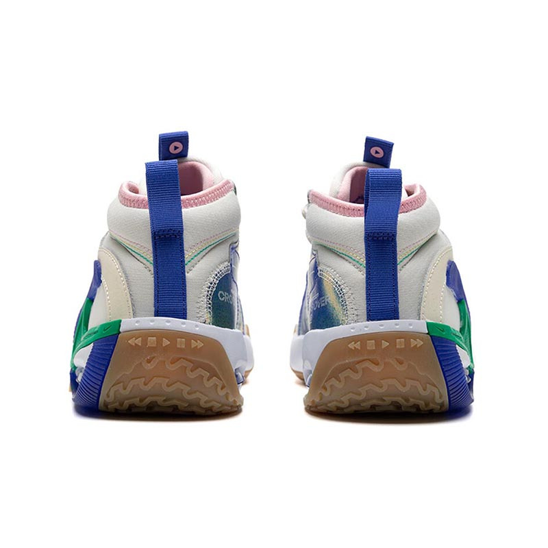 大童nikeairzoomcrossover2透气耐磨低帮儿童篮球鞋白蓝绿fn6675500