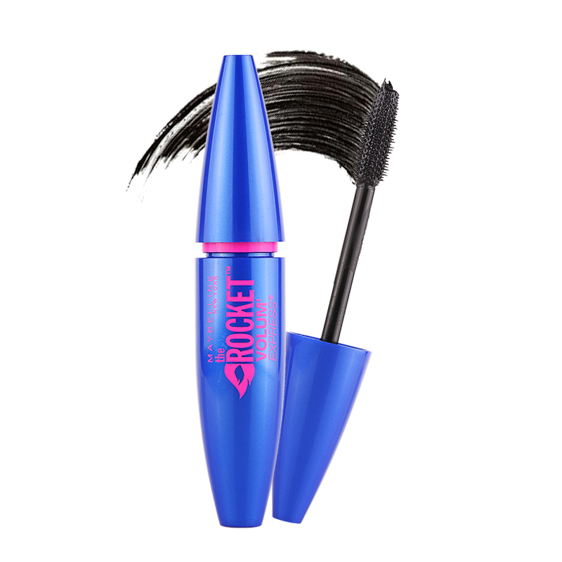 美宝莲(Maybelline)飞箭睫毛膏黑色 10ml/持久不易晕染蓝胖子