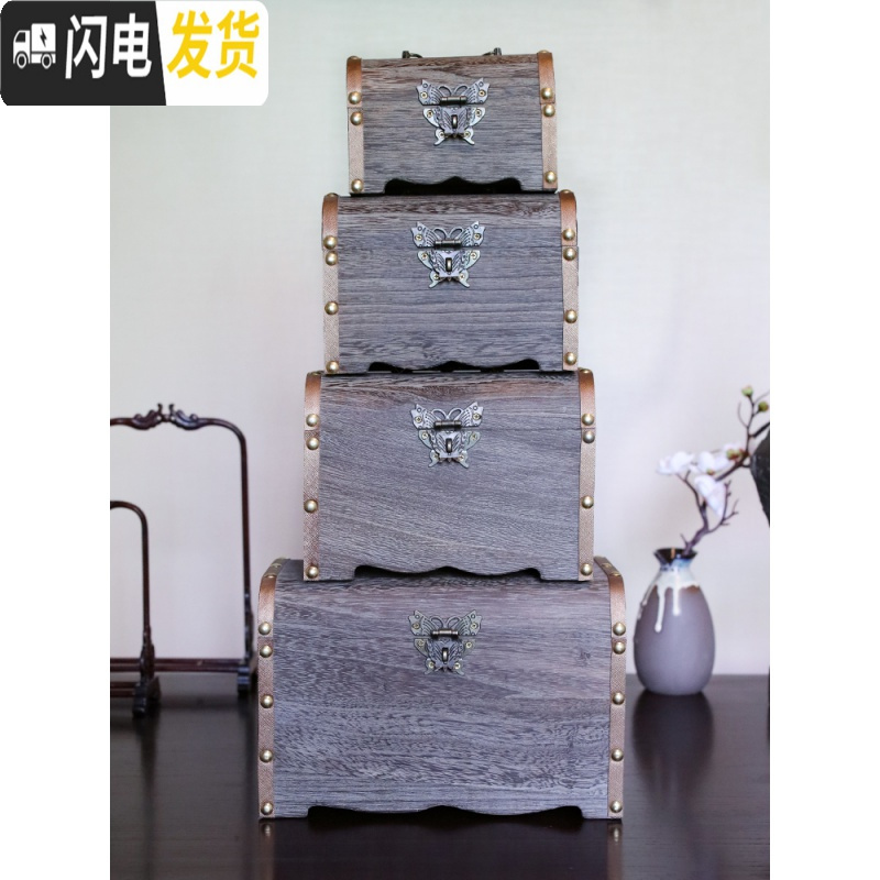 三维工匠存钱罐儿童带锁收纳盒存钱罐大人用家用存钱箱网红只进不出储蓄罐 加大号一面雕刻(送锁)