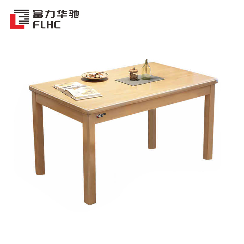 富力华驰 餐桌 140*80*75cm套高清大图
