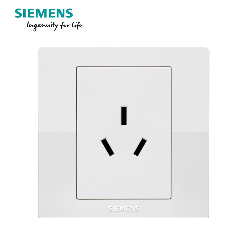 西门子(SIEMENS)开关插座 悦动雅白系列16A三孔空调插座5UB80433NC01