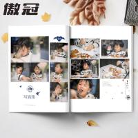 照片书纪念册创意情侣浪漫手工diy相册本制作定制做写真生日 三维工匠 12寸杂志款软壳整书覆膜 24p(30-50图)