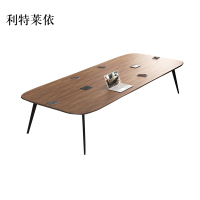 利特莱依会议桌工作桌培训桌小型洽谈桌长1.8米宽0.9米[工厂现做 7天内发货]