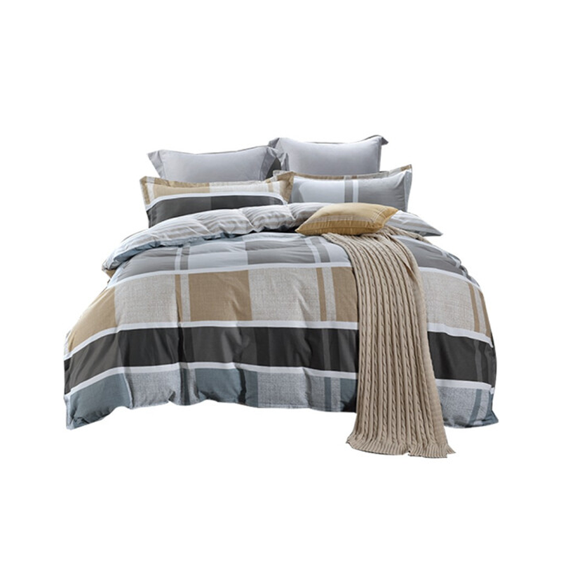 杉杉家纺悦家纯棉四件套索尔绿