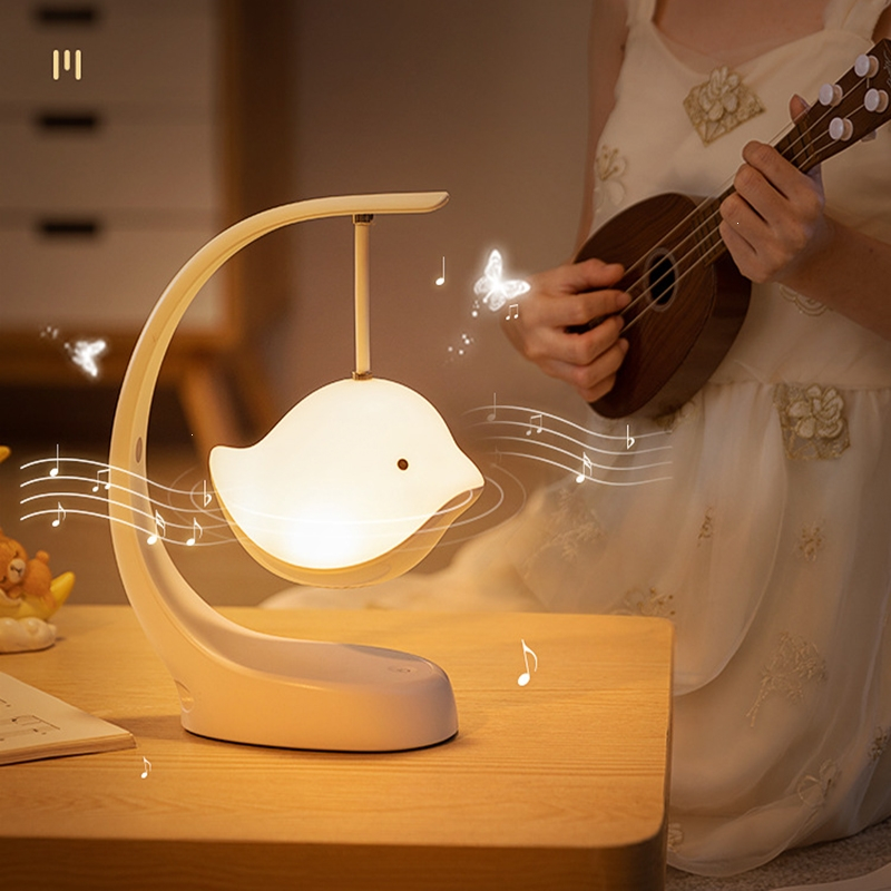 邦可臣蓝牙音乐台灯音响小夜灯充电卧室灯床头灯睡眠灯女生生日礼物刻字
