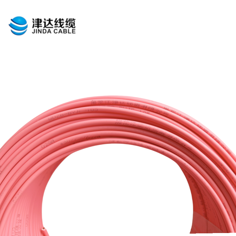 津达 低烟耐火无卤电线WDZN-BYJ-2.5红色450/750V 米高清大图