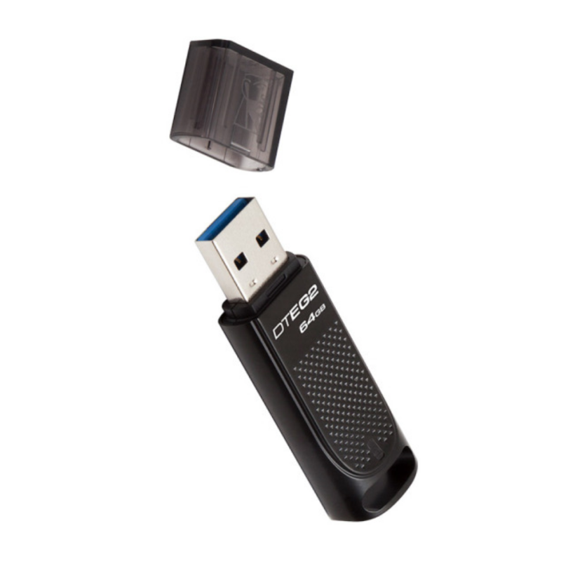 金士顿(Kingston ) 64GB U盘 USB3.1 DTEG2 金属外壳 读速180MB/s