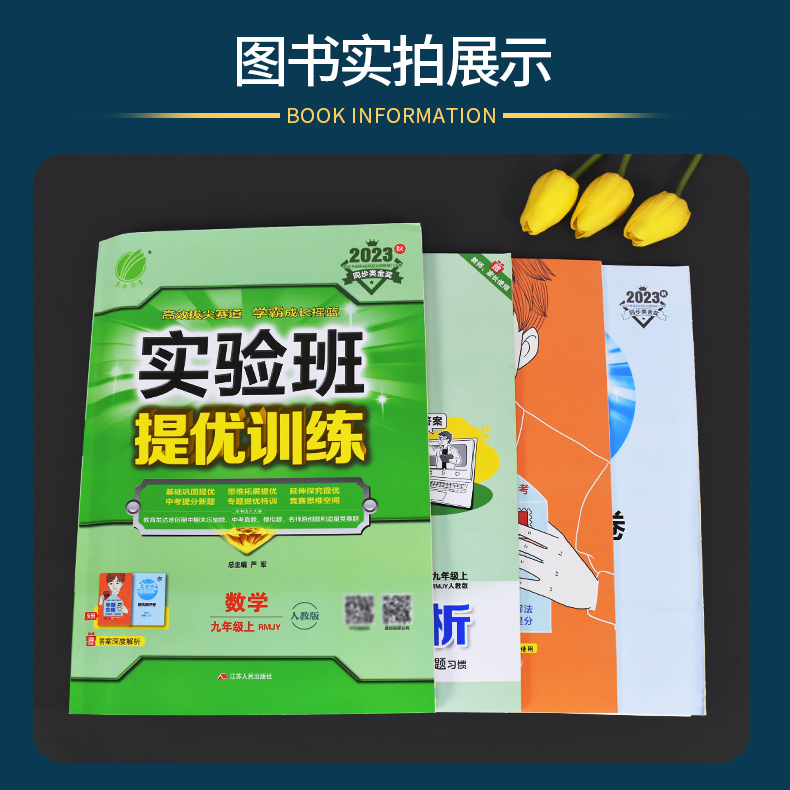 数学 九年级上 [正版]2023秋 实验班提优训练九年级数学上册人教版RJ 初三9年级数学上同步课时作业练习册中考题模拟高清大图
