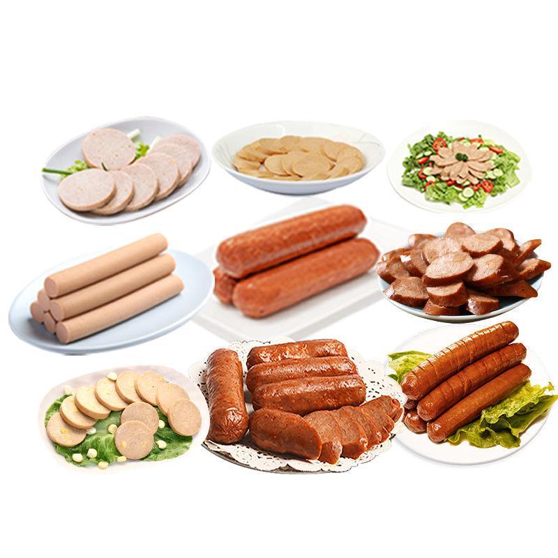 齐善 素食香肠玉米火腿肠速食套餐素肉小吃零食类 食品大礼包批发
