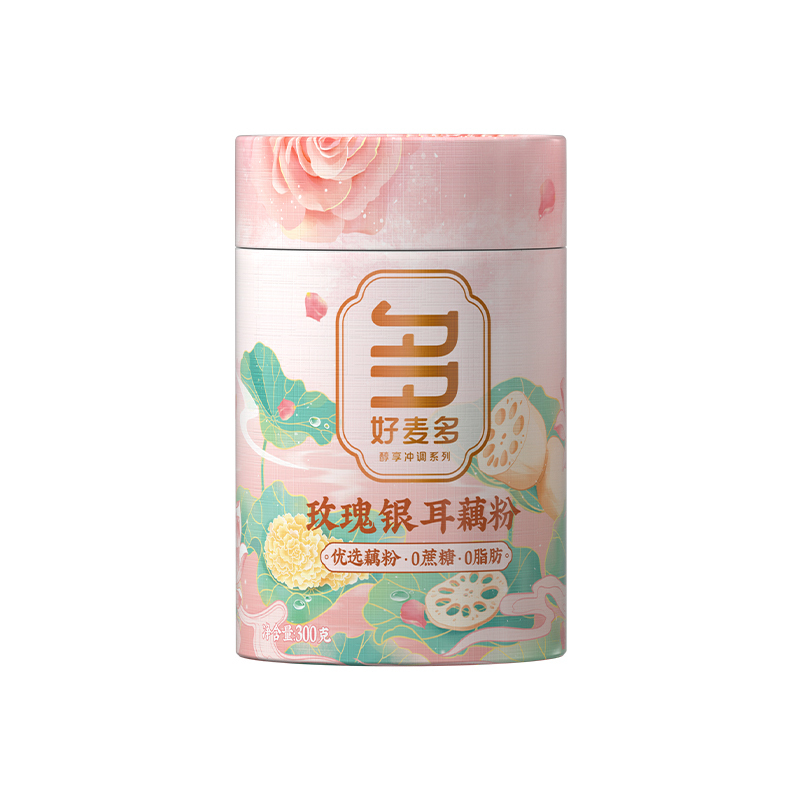 好麦多 玫瑰银耳纯藕粉-300g