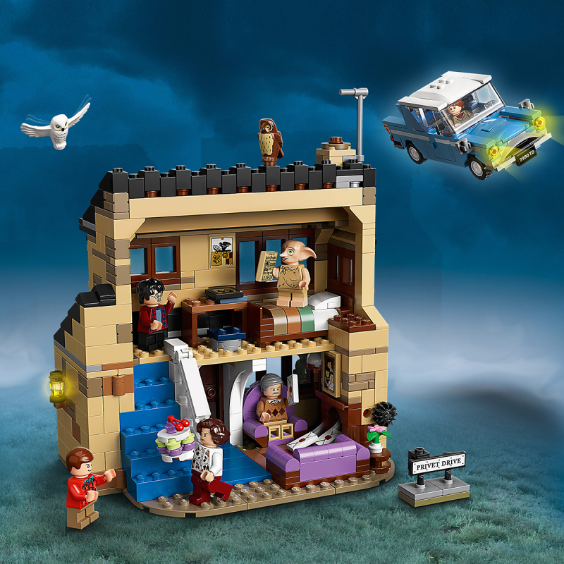 lego乐高哈利波特系列女贞路4号75968男孩女孩8岁生日礼物玩具积木