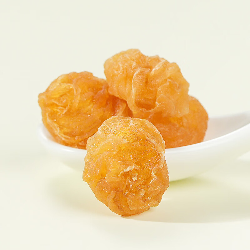 绿帝桂圆肉无核灯笼肉晶莹甘甜能煮能泡干度适中金黄厚实160g高清大图