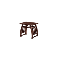 秦鑫(QINXIN) mad 实木马鞍凳 460mm*350mm*415mm
