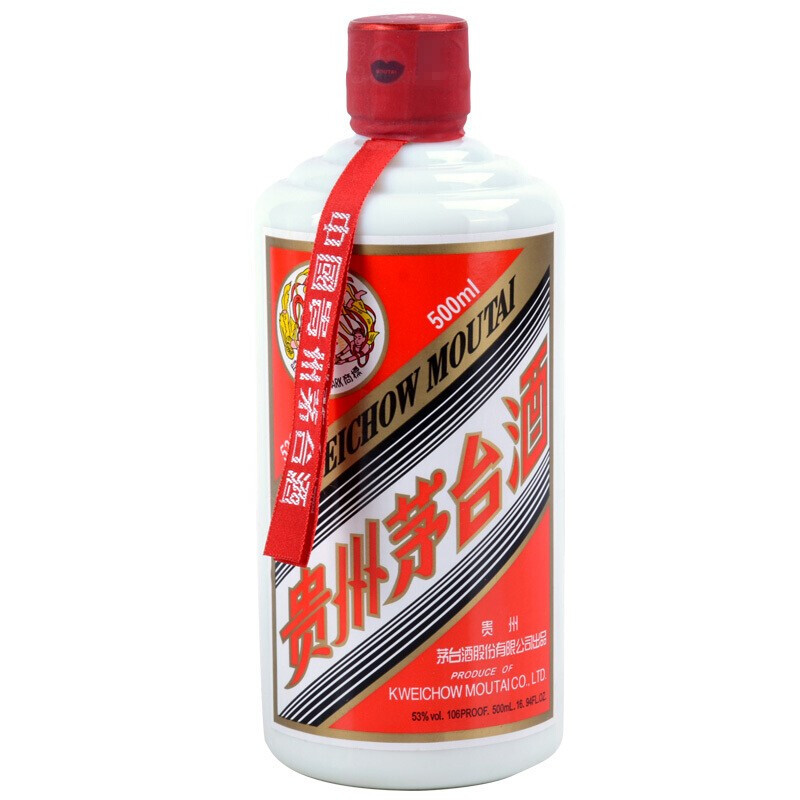 茅台 贵州茅台酒 飞天茅台 53度 500ml 2012年 酱香型白酒