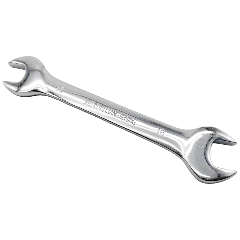 亮杰明 镜面开口扳手 MOW-13-16 把高清大图