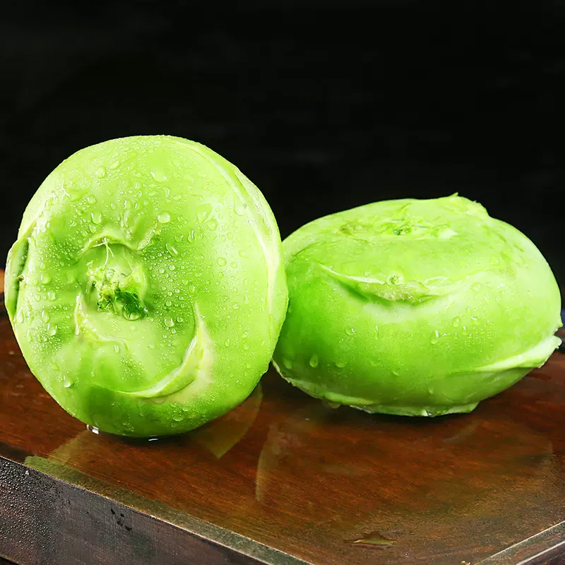 [西沛生鲜]新鲜苤蓝 净重5斤 丕蓝疙瘩芥蓝大头菜新鲜蔬菜当季脆嫩绿青球高清大图