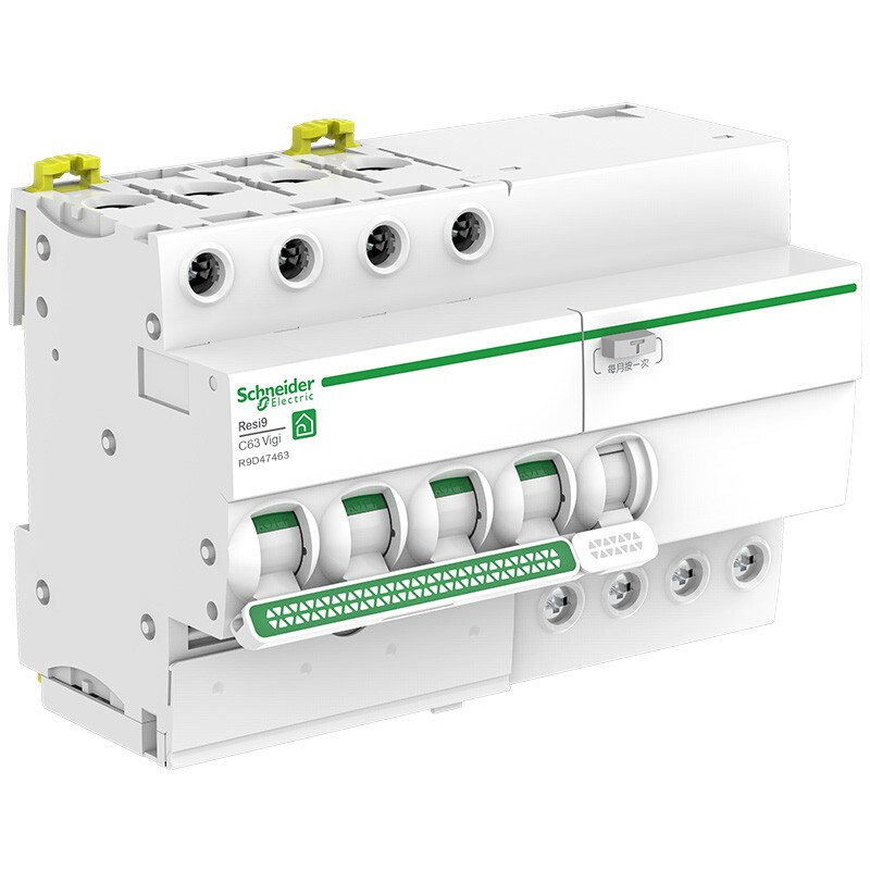 施耐德电气断路器 漏电保护器 空气开关带漏电保护家用resi9空开r9