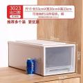 抽屉式收纳盒化妆品储物柜衣柜内部内衣衣服特大号整理箱_698 浅卡其色[3023]出口款【加厚/带锁扣】