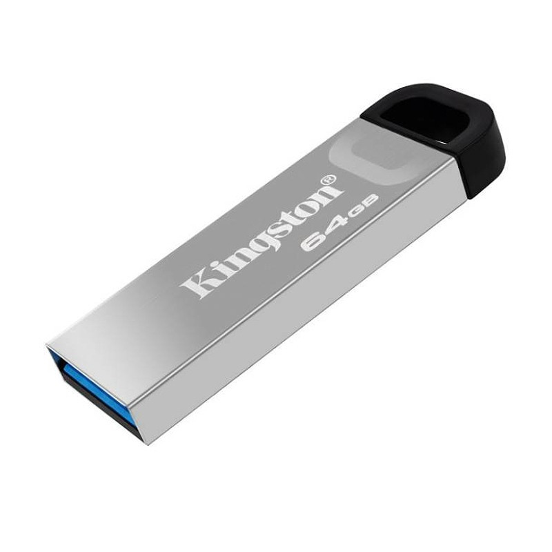 金士顿(KINGSTON) u盘 USB 3.2 Gen 1 DTKN 投标车载高速金属优盘 64GB