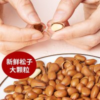 苏宁宜品X序木堂东北松子150g罐装手剥开口松子坚果休闲零食炒货