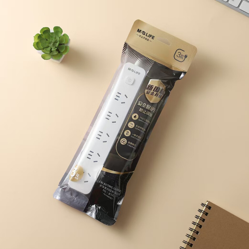 晨光插座5位3米延长线外观简洁触感舒适线条流畅AEA986B3高清大图
