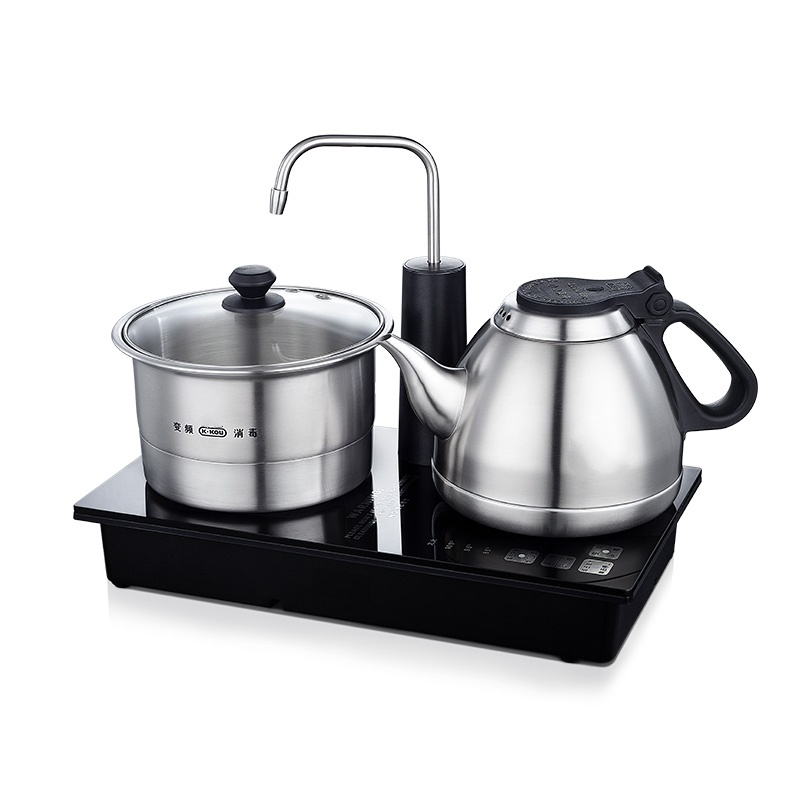 电水壶时光旧巷家用智能变频恒温烧水壶食品级不锈钢吉古电热水壶茶壶