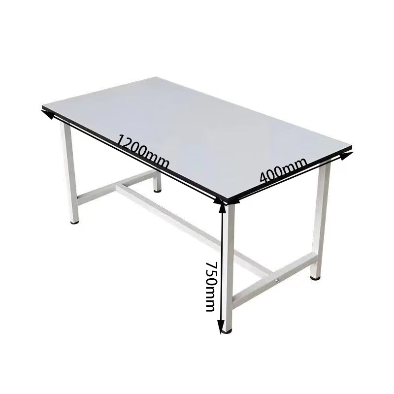 晋舰白板防静工作台车间流水线操作台快递打包检验台装配桌120*40*75高清大图
